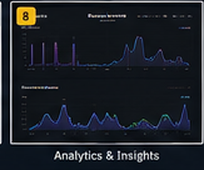 Visual Tizita concept UI showing event analytics and insights