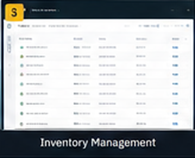 FSSS Limat POS concept UI showing inventory management