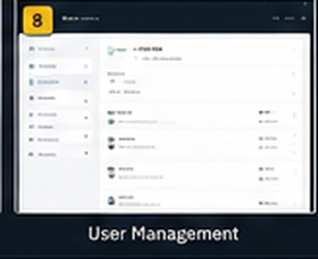 FSSS Limat POS concept UI showing user management