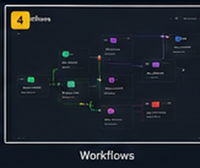 NAEP concept UI showing the workflows view