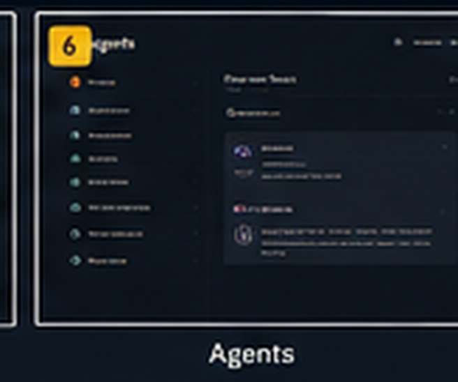 NAEP concept UI showing the agents view