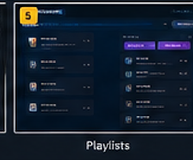 Nehas Digital Signage concept UI showing playlist management